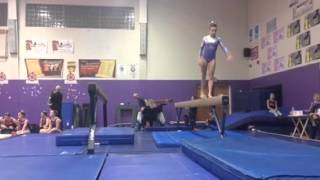 Ava Resnick level 9 beam routine