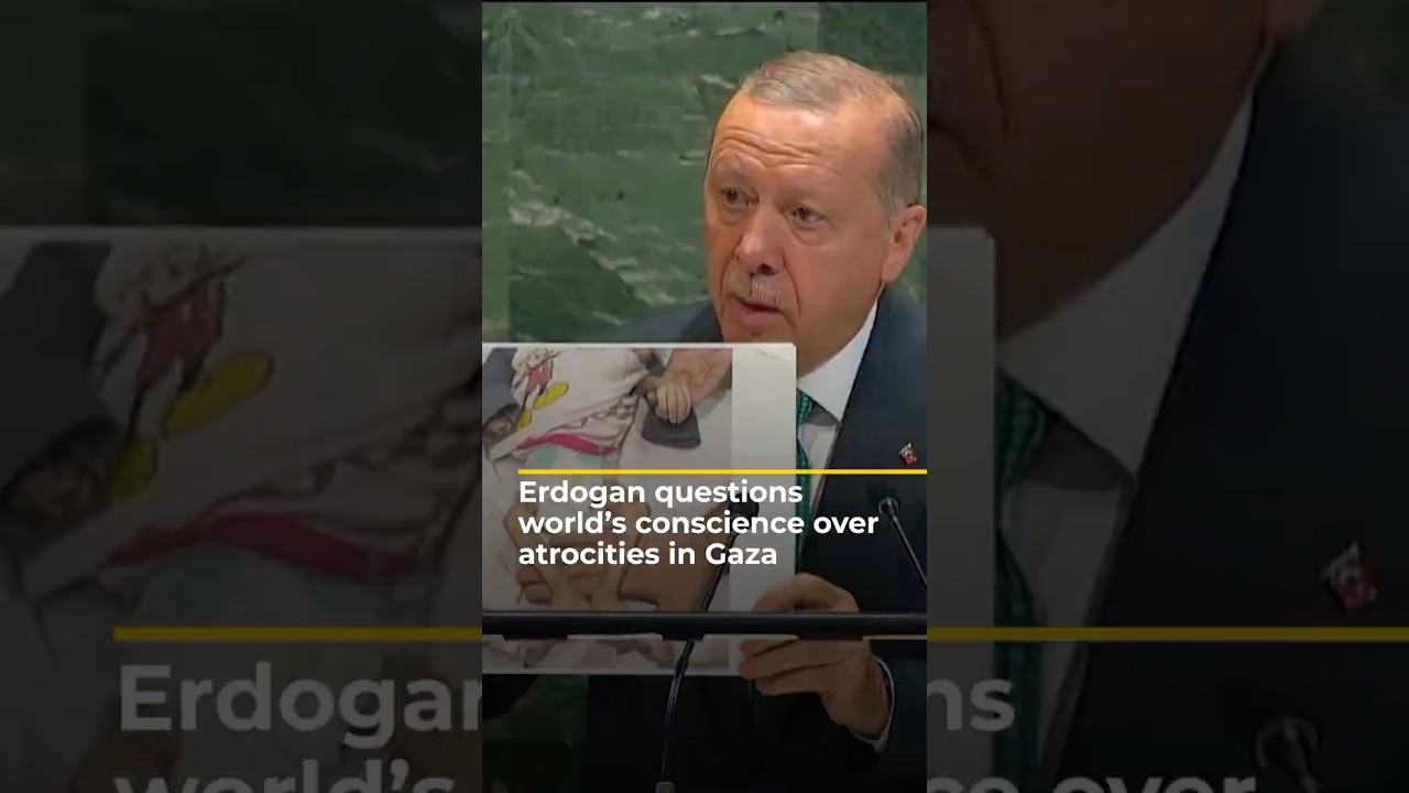 Erdogan questions world’s conscience over atrocities in Gaza | AJ 