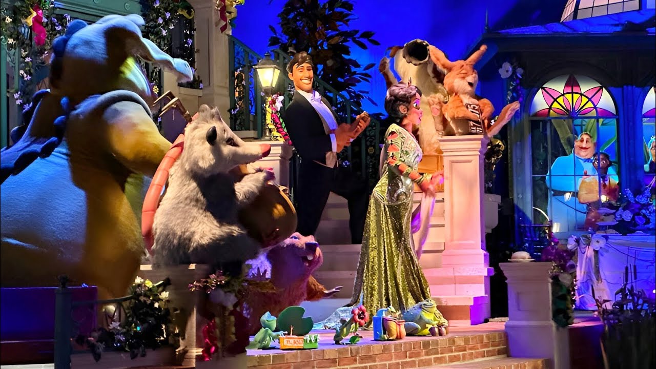 6 Minutes of Tiana’s Bayou Adventure Malfunctions (WDW)