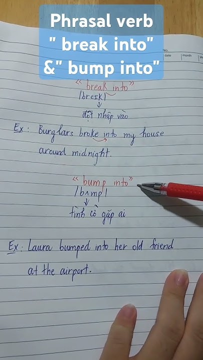 phrasal-verb-break-into-bump-into-youtube
