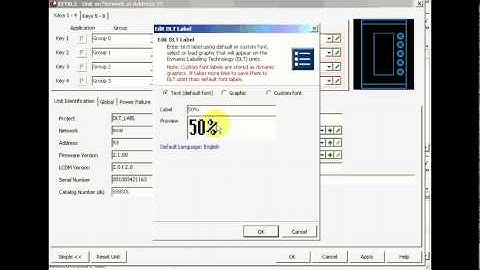 Editing DLT lables in Trigger Control Application