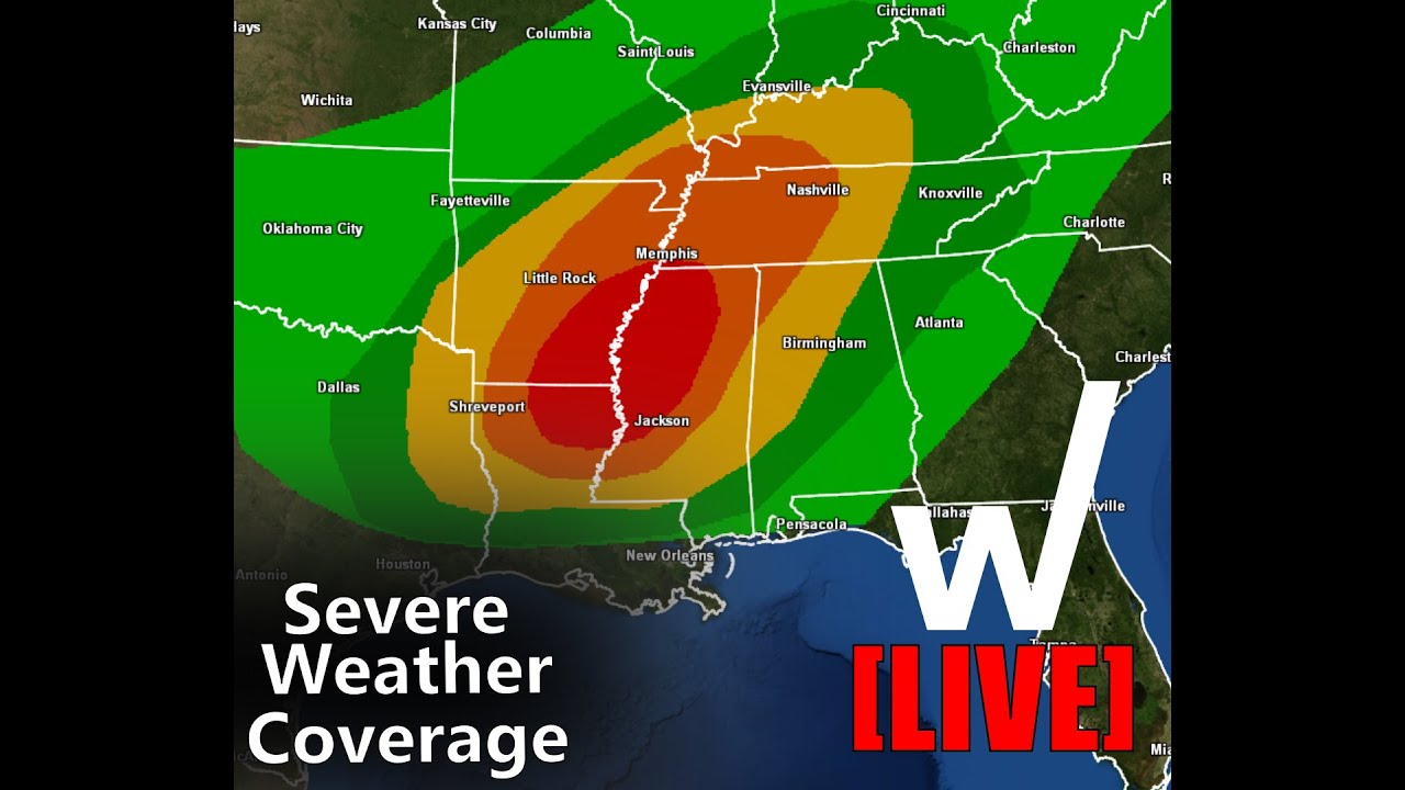 Tornado Emergency! Severe Storms and Tornadoes Live: Alabama and ...