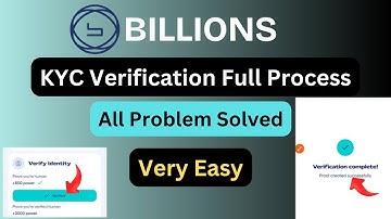Billions Network Airdrop KYC Verification Full Process | Billions Airdrop Update