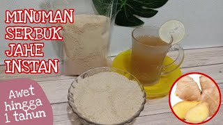 CARA MEMBUAT MINUMAN SERBUK JAHE INSTAN ANTI GAGAL || WEDANG JAHE INSTAN || IDE JUALAN JAHE INSTAN