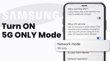How to Force Samsung to Use 5G ONLY Mode (Hidden Setting!)