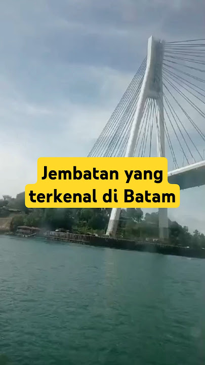 Jembatan yang legend di Batam              #jembatan barelang#Batam#shorts
