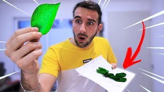 JE GOÛTE DES CHIPS VERTE !...