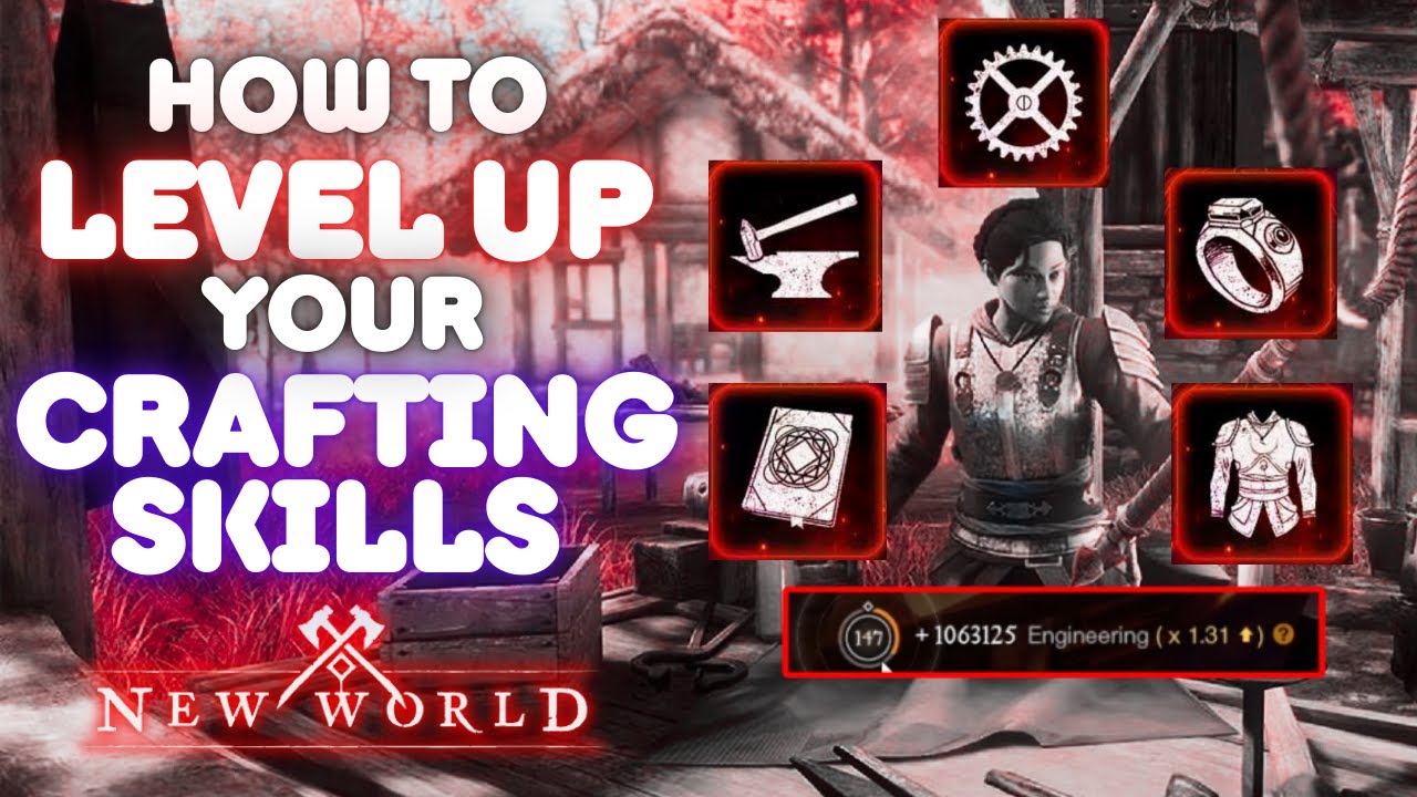 How To Level Your Crafting Skills Super Fast In New World 2025