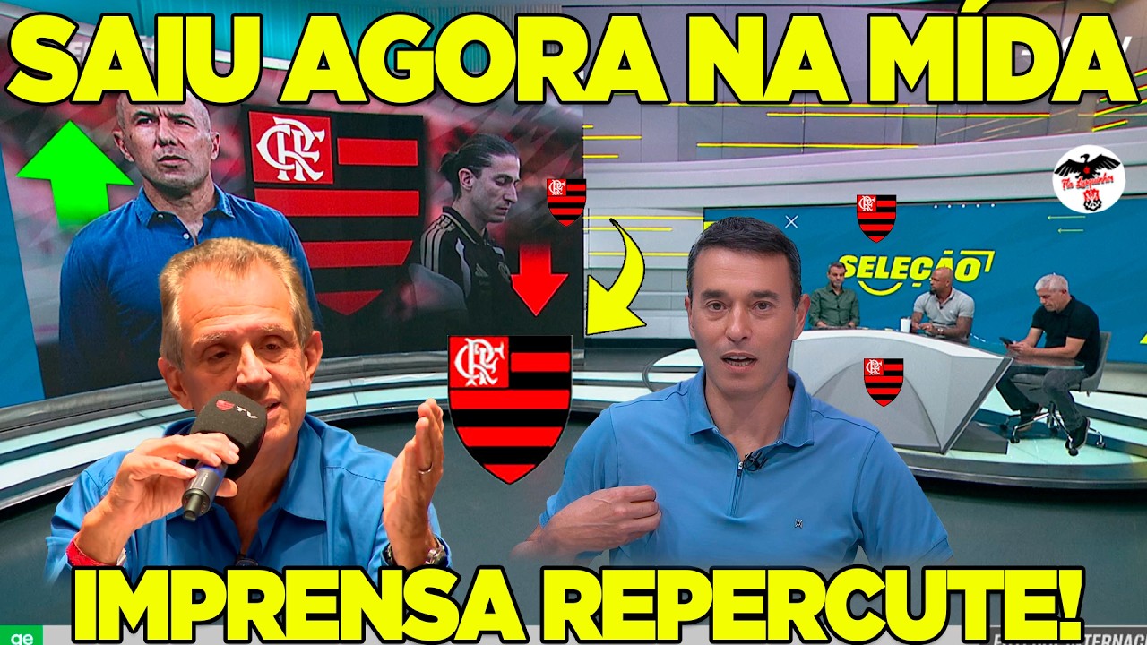 IMPRENSA CRAVA! LEONARDO JARDIM É NOVO TÉCNICO DO FLAMENGO! JARDIM ASSUMI LUGAR DE FILIPE LUÍS