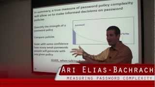 Ari Elias-Bachrach - A better way of measuring password complexity