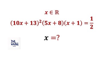 How to Solve This 4th Degree Equation | Olympiad Math