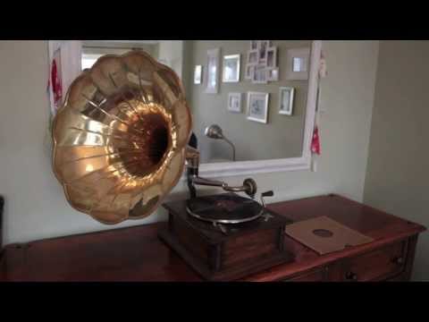 Gramophone playing "When Summer is Gone"