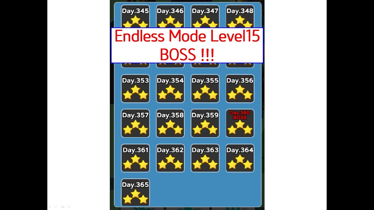 [Draw Defense] Endless Mode Level 15 (Day-380)