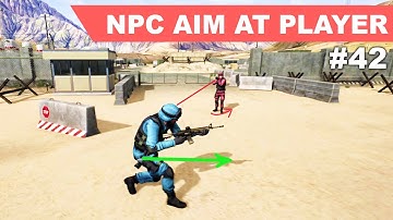 Unreal Third person Shooter #42 - AI character Aiming at Player