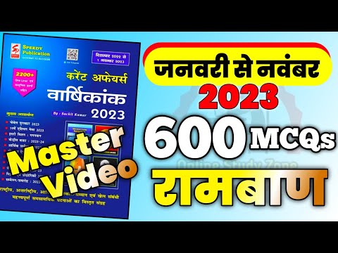 Master Video - 600 MCQs Current Affairs