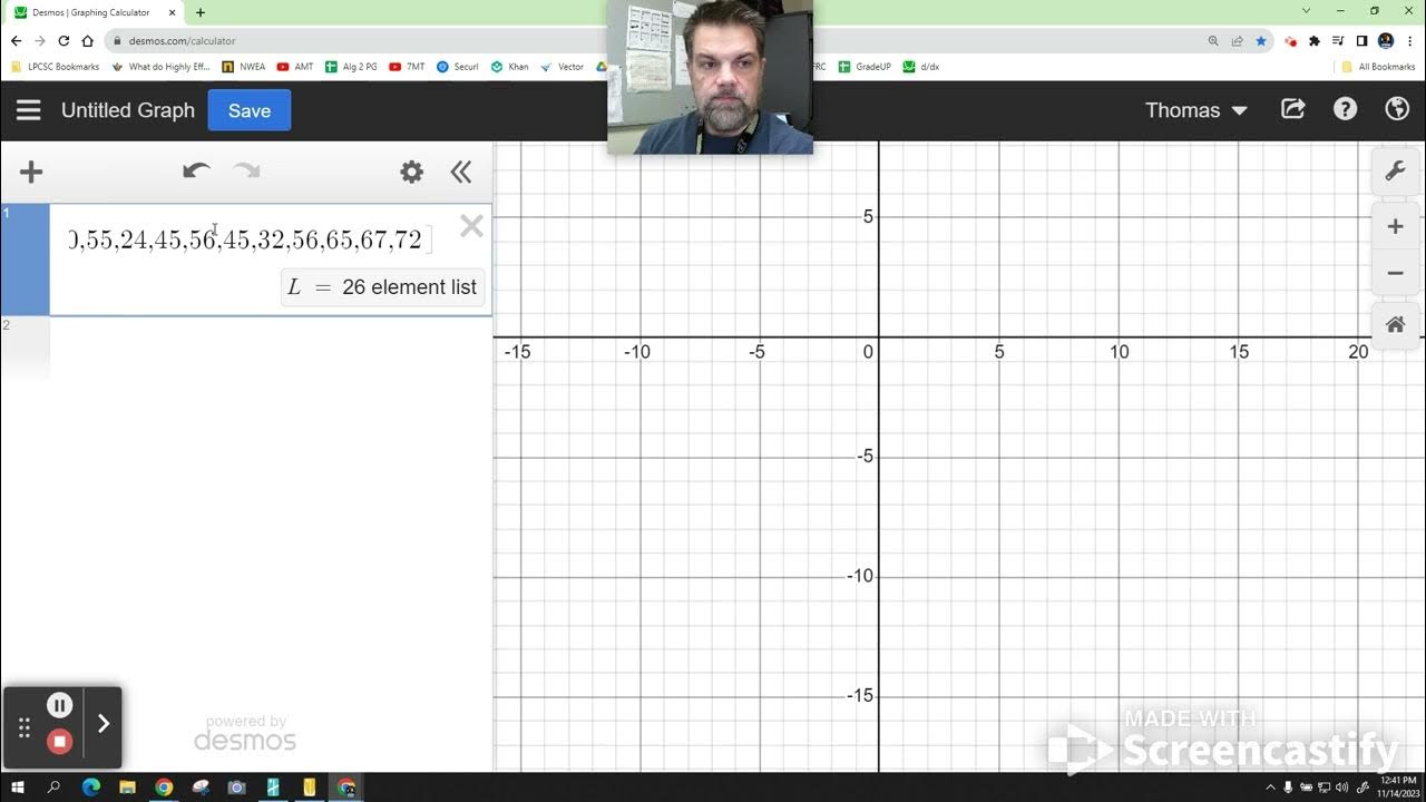 Desmos How to create a histogram in Desmos, a free online graphing