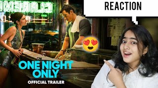 One Night Only Trailer Reaction !  #hollywood #reaction