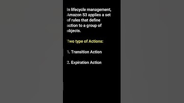 #shorts Lifecycle Management in S3. #learnomate technologies