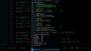 Membership Operators in Python | in and not in with Examples & Output | CBSE 2026-27