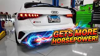 Upgrades on this RS3 with only 1,000 miles!!