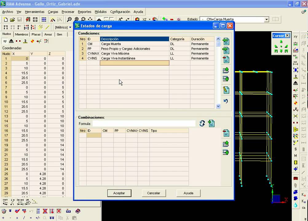Ram Software Tutorials Tutorial RAM 7 - YouTube