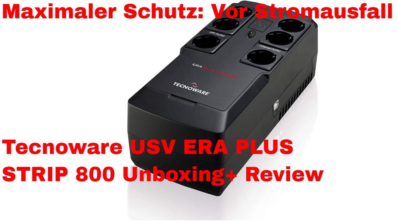 UPS Era Plus Strip 800 VA, Blackout-Schutz Für PC, Produktbild-Vorschau 4
