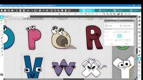 How I trace and offset image for stickers in Silhouette Studio