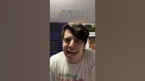 Thumbnail of Man possessed by his demons from the past - Andy Arthur Smith #memes #funny #tiktokvideo