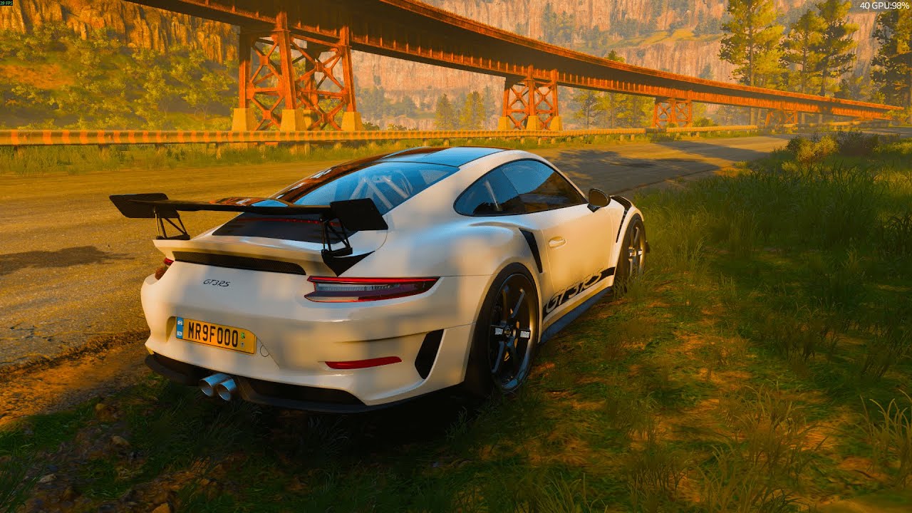 Porsche 911 GT3 RS | Forza Horizon 5  | AULA F3261 Keyboard 4K Gameplay