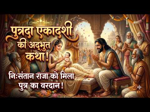 पुत्रदा एकादशी की अद्भुत कथा! निःसंतान राजा को मिला पुत्र! || श्रीपाद पद्ममुख निमाई दास ||