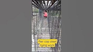#pier cap steel tying work #NH06