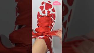 DIY Sneakers for Valentines Day How to Paint your Sneakers #Diy #Valentinesday #fashion