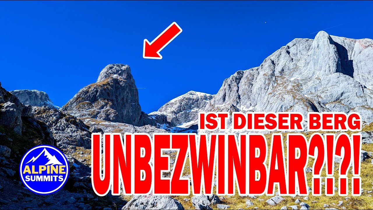 Torsäule | BRUTAL geniale Klettertour - Normalweg am Hochkönig