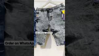 Denim shorts for men / Shorts pant for men/order on:- 9060338175 #shorts #trending #viral #quality