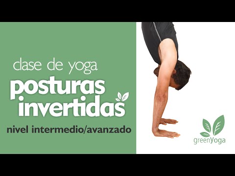 Posturas invertidas (clase de yoga para intermedios / avanzados)