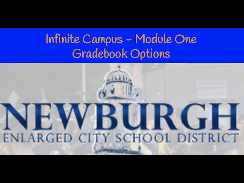 IC Module 1 - Gradebook Options