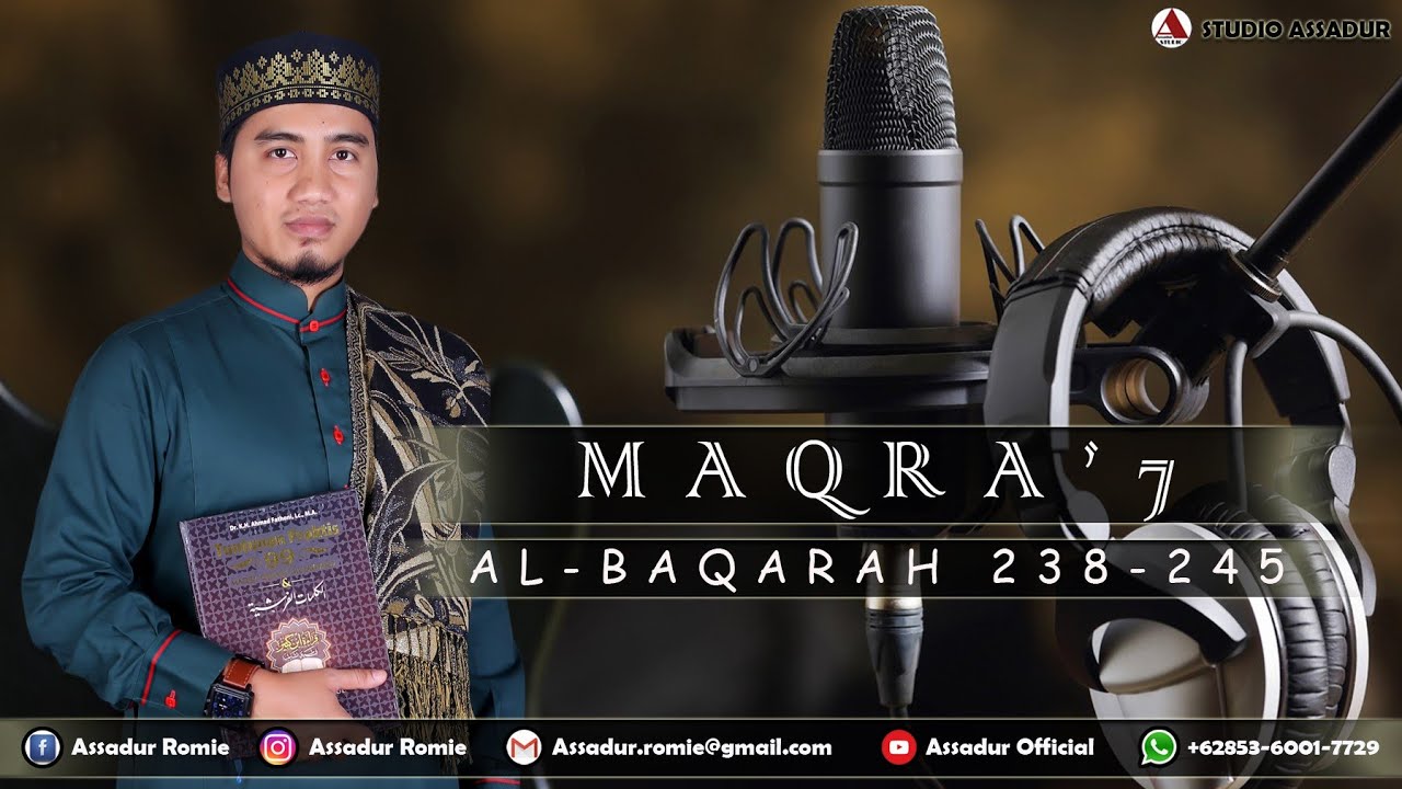 Romi Saputra || Murottal Qiraat Imam Ibnu Katsir Riwayat Albazziy & Qunbul - Maqra' 7
