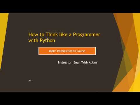intro to course