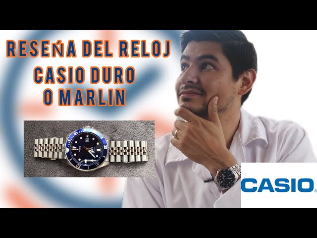 Casio Marlin MDV-106-1av  Casio Duro ✓ Reseña - Atrapando el Tiempo