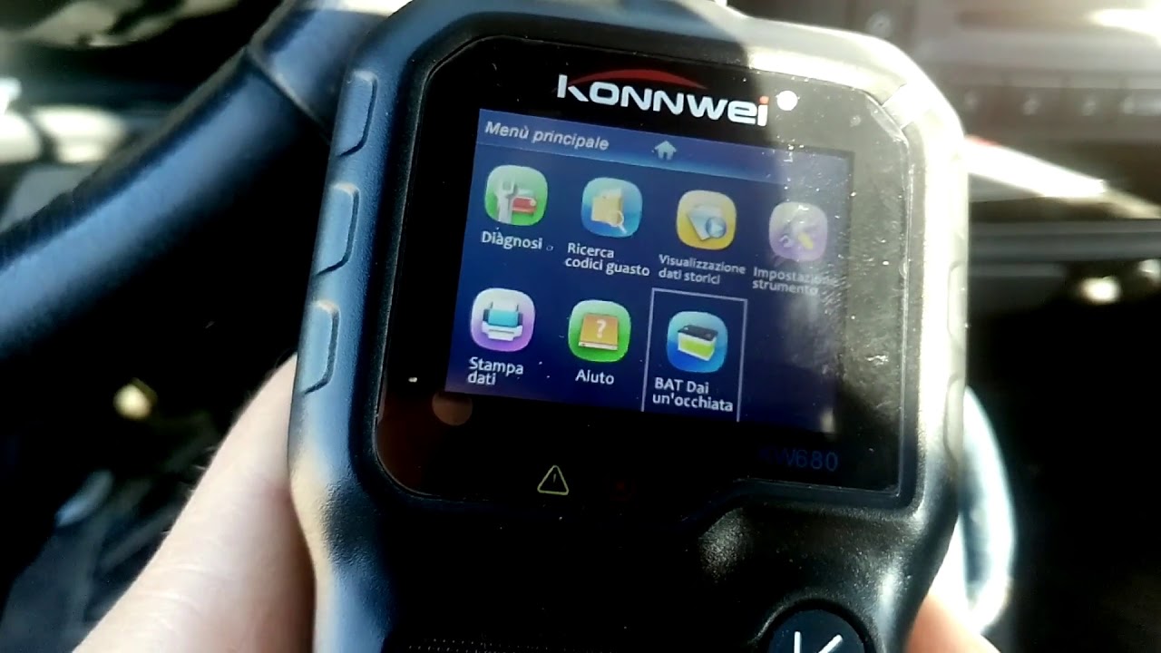 Auto Diagnosi KW680 Check Engine Light OBD2 - YouTube