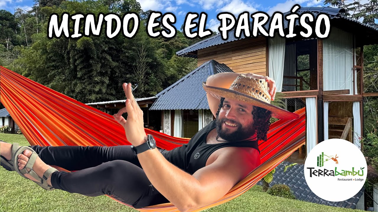 LAS CABAÑAS DE ECUADOR ESTÁN A OTRO NIVEL🛖 | Terra Bambú Mindo la tierra de las aves🦉