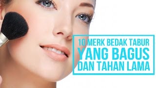 10 Merk Bedak Tabur Yang Bagus dan Tahan Lama