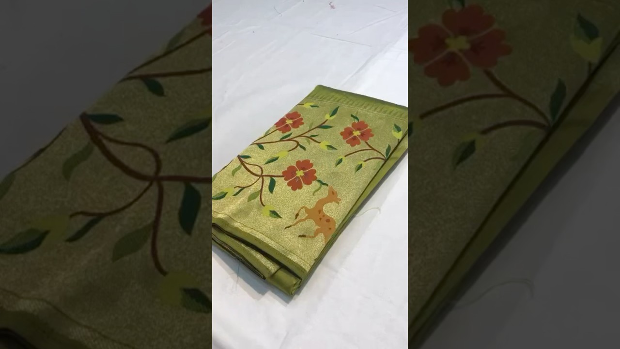 Authentic Paithani Soft Silk Saree