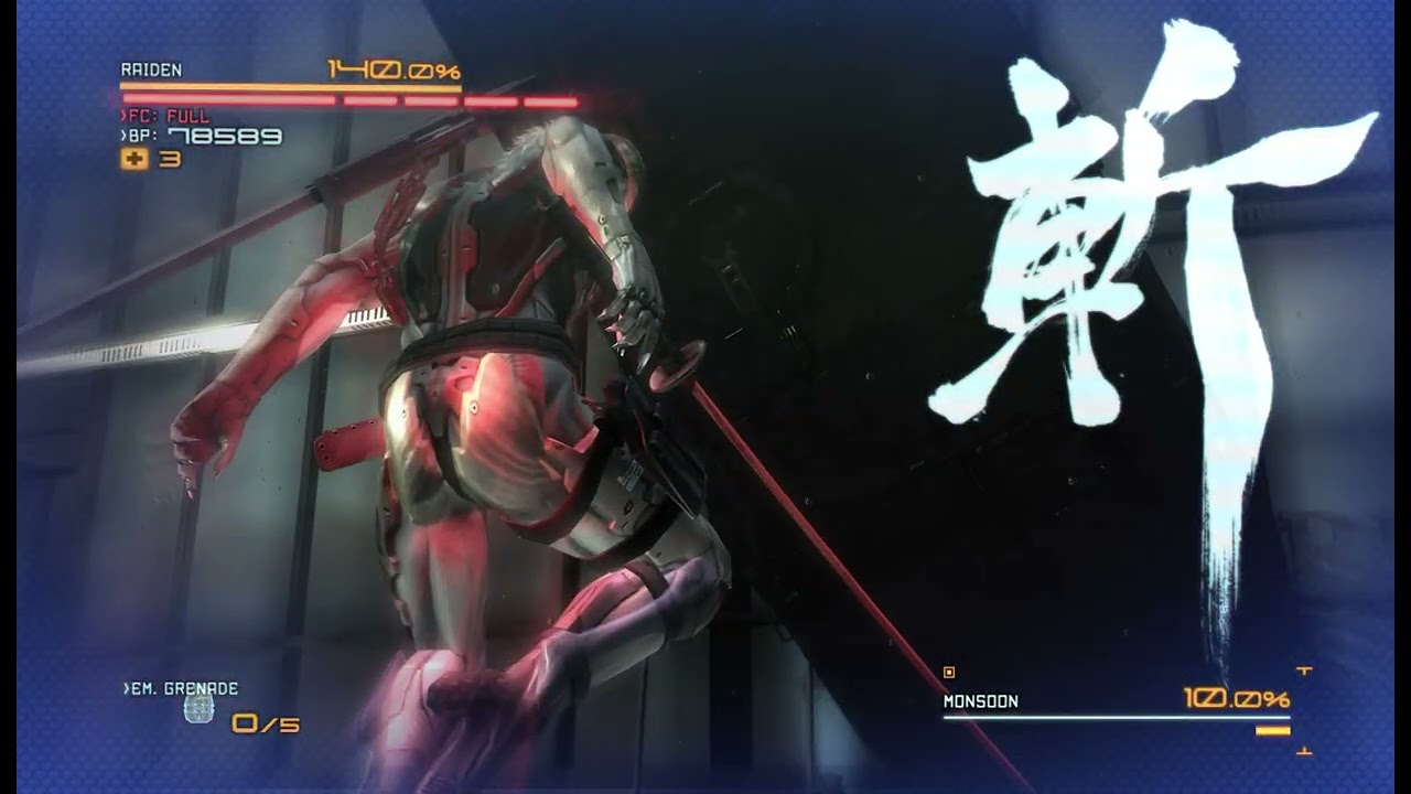 METAL GEAR RISING  REVENGEANCE DESTROYING MOSOON CLIP