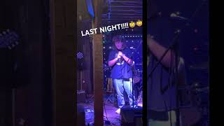 MEMORY LAST NIGHT!!!! #livemusic #music #guitar #bass #drums #singer #rock #music #concert