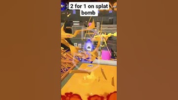 splat bomb double  Splatoon 3