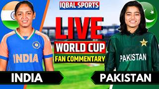 Live: India W vs Pakistan W | Live Cricket Match Today | INDW vs PAKW Live T20 Match | Iqbal Sports