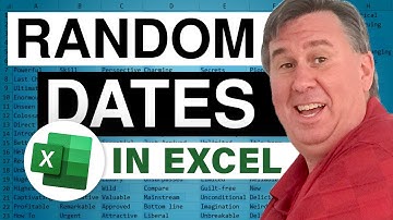 Excel - Dueling Excel: How to Generate Random Dates in Excel | Excel Tips and Tricks - Episode 1095