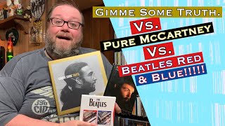 John Lennon Gimme Some Truth vs. Pure McCartney vs. Beatles Red & Blue