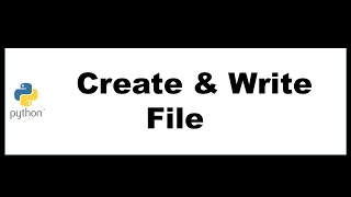 Python Bangla Tutorials 34 : Create & Write File